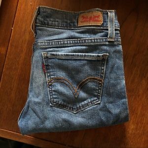 Levi’s low rise skinny jeans
